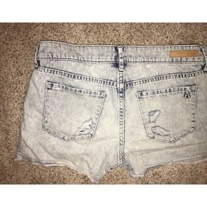 Articles of Society Acid Wash Jean Shorts